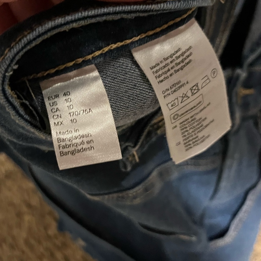 Blue jean overalls - Picture 2 of 3